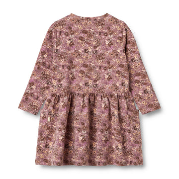 Wheat - Jersey Dress LS Bessie - Lavender Flowers