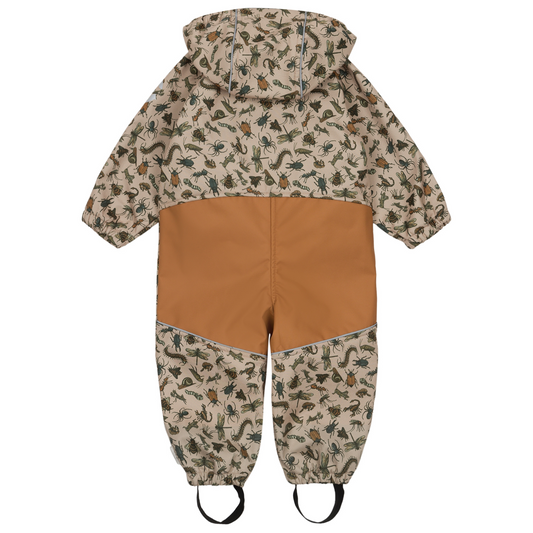Mikk-Line - Softshell Suit Recycled Uni AOP, 16221ML - Brown Sugar