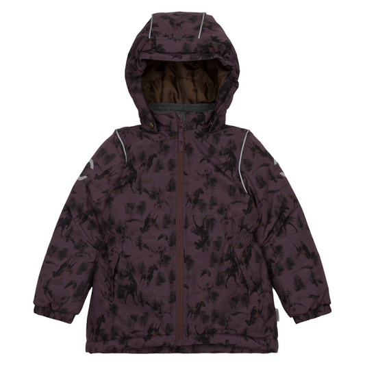 Mikk-Line - Winter Jacket AOP, 16231 - Huckleberry