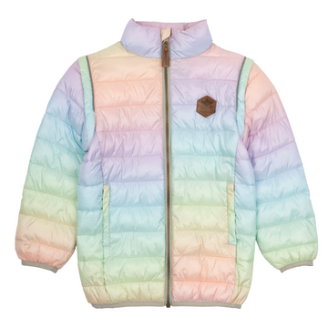 Mikk-Line - Nylon Puffer 2-in-1 Jacket, 16734 - Colorful