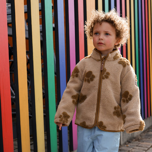 Mikk-Line - Teddy Jacket 3D, 17037 - Paw AOP