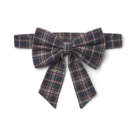 Wheat - Bow Waist Sonja - Navy Check