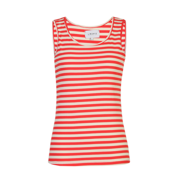 Liberté - Natalia Tank Top, 21160 - Lobster Red Creme Stripe