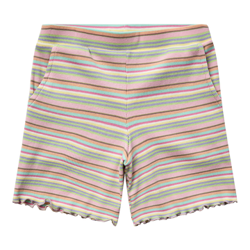Liberté - Natalia KIDS Shorts, 21234 - Multi Mint Stripe