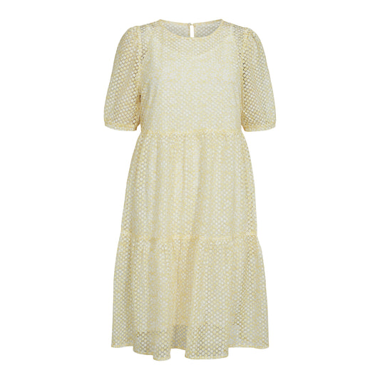 Liberté - Flora SS Dress, 21248 - Yellow Lace