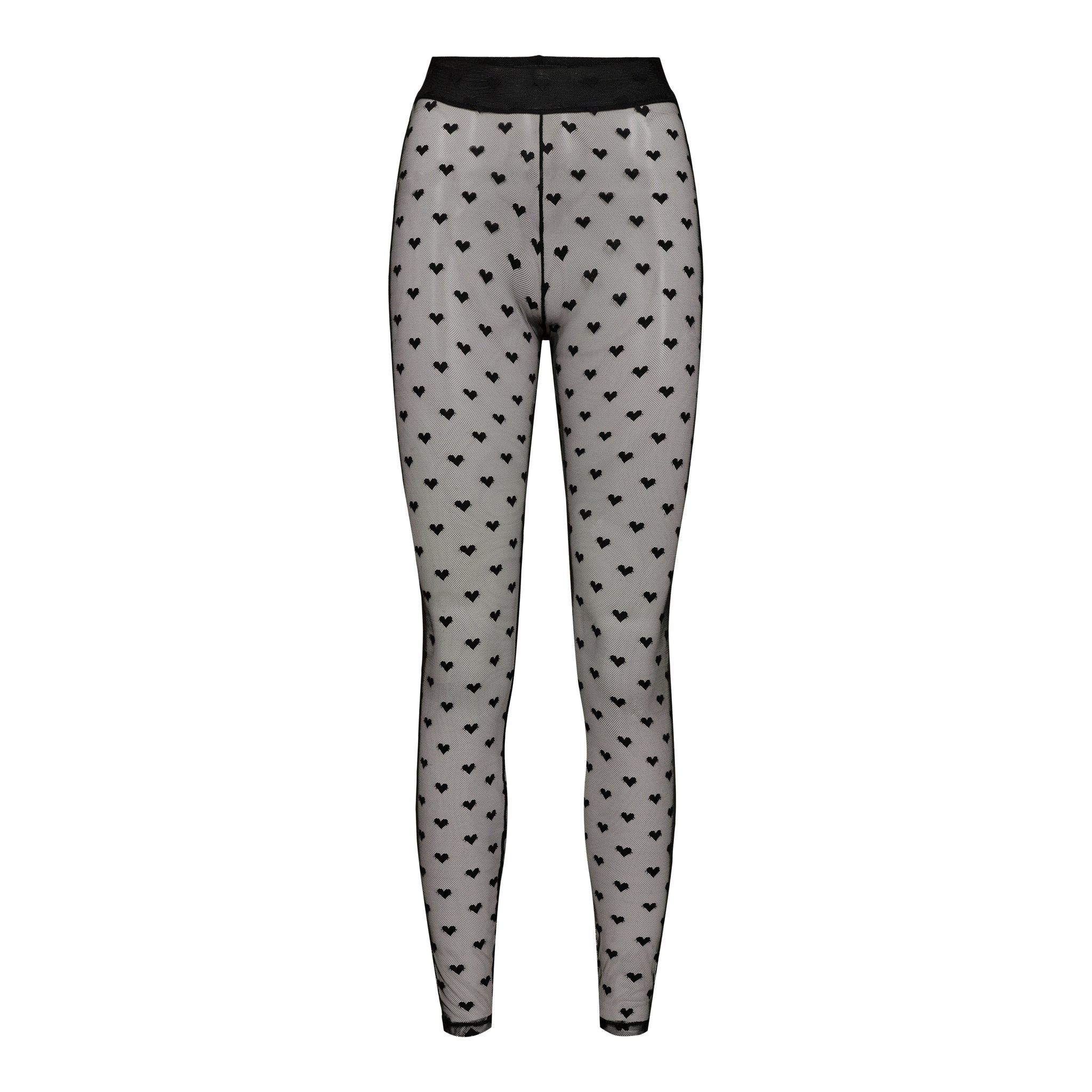 Liberté - Isa Lace Leggings, 21347 - Black Hearts