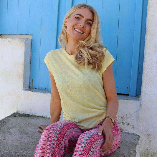 Liberté - Ulla SS T-shirt, 21469 - Yellow