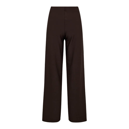 FORUDBESTILLING // Liberté - Henne Wide Pants, 21581 - Dark Brown (Levering ca. uge 34/35)