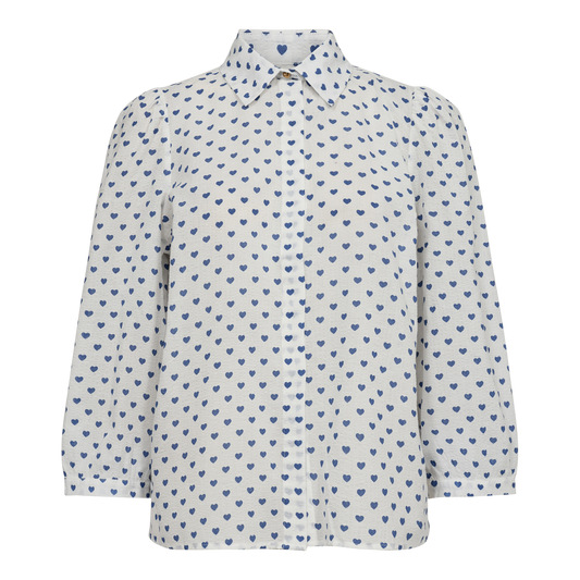 Liberté - Flora LS Blouse, 21598 - Navy Heart