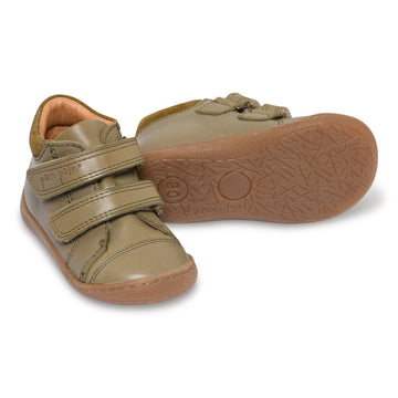 Pom Pom - Starters Velcro Shoe, 2201 - Dusty Olive