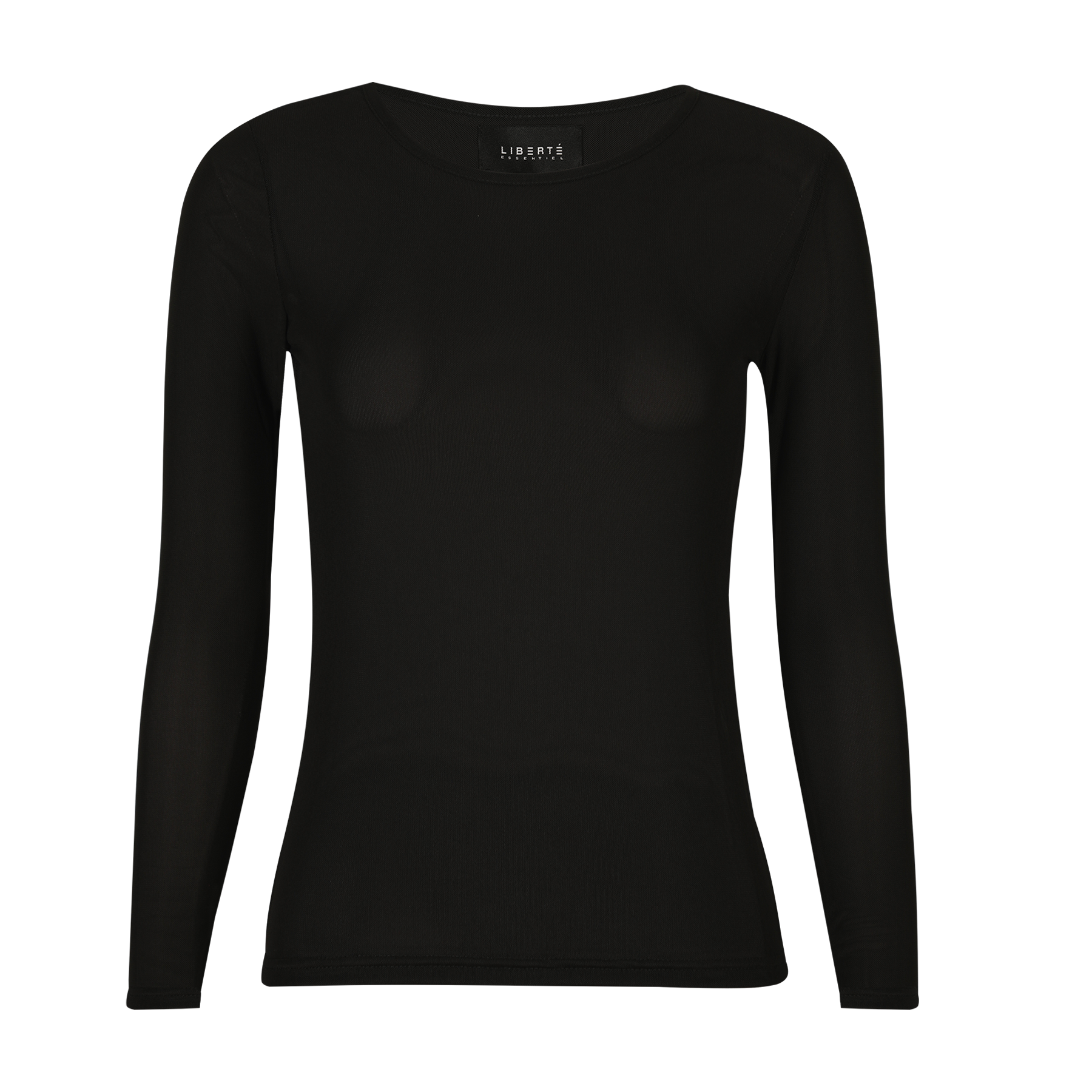 Liberté - Mesh LS T-Shirt, 22065 - Black