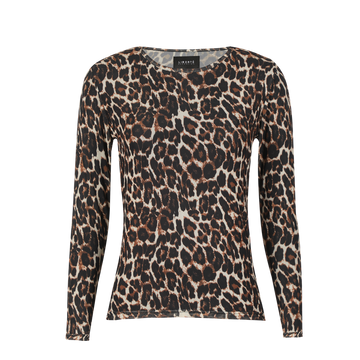 Liberté - Mesh LS T-Shirt, 22065 - Leopard