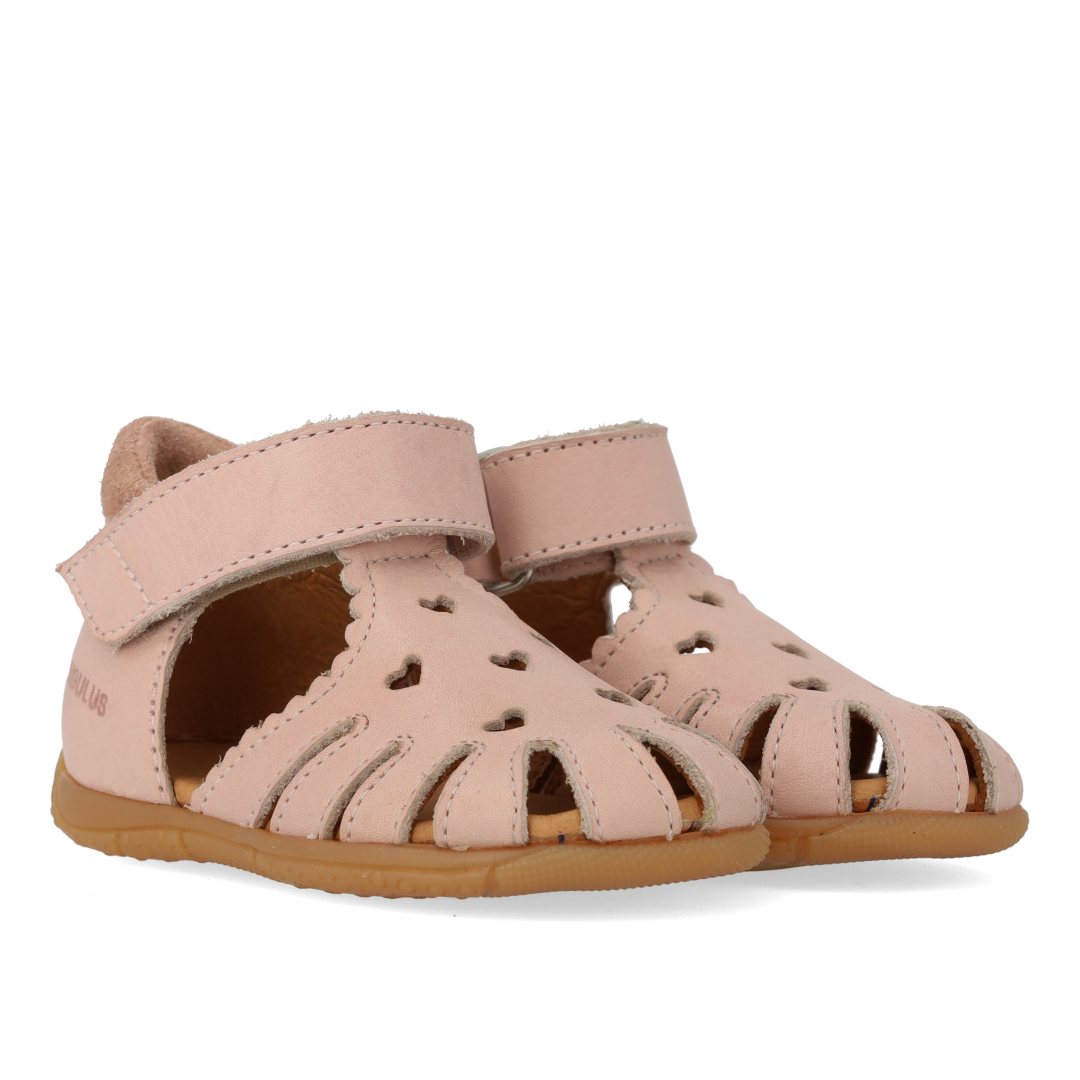 Angulus - Begyndersandal Med Velcro, 2208 - Rosebud