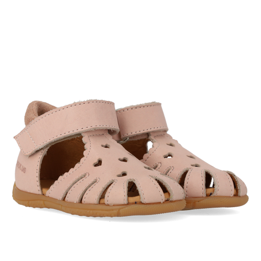 Angulus - Begyndersandal Med Velcro, 2208 - Rosebud