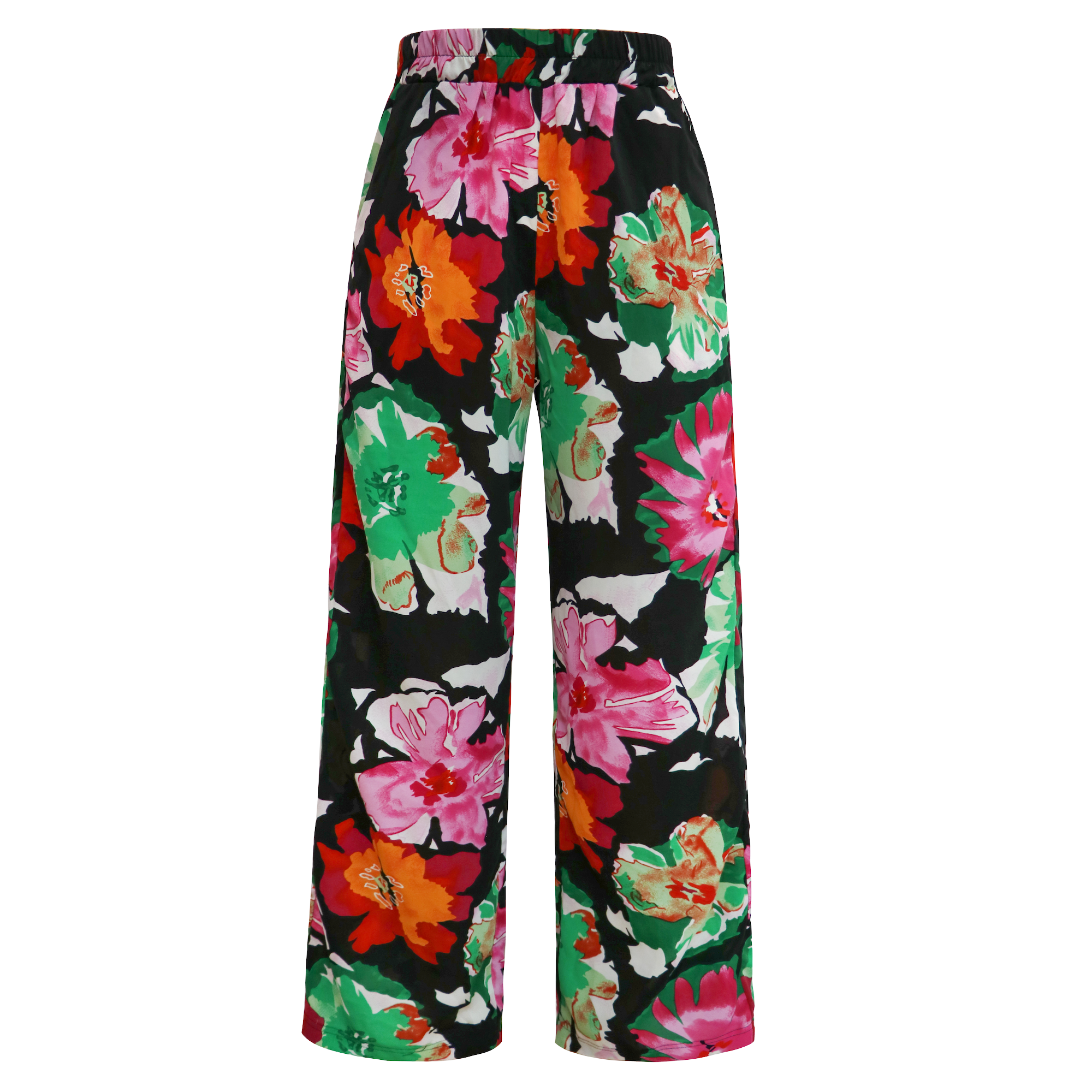 Liberté - Andrea Pants, 22095 - Black Big Flowers