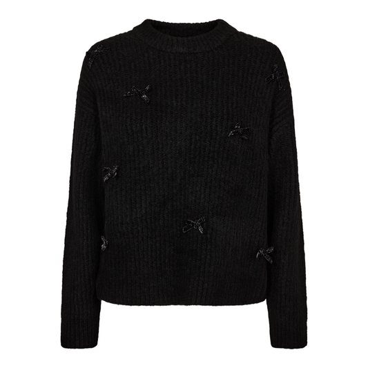 Liberté - Fro Bow Pullover, 22104 - Black Silver Bow
