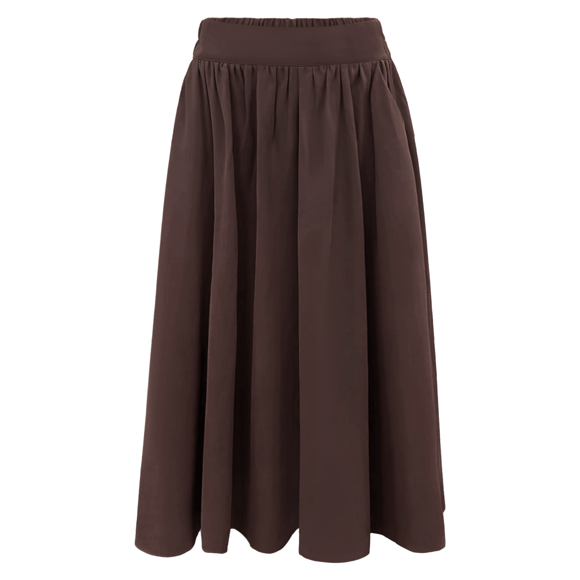 Liberté - Frede Long Skirt, 22112 - Dark Chocolate