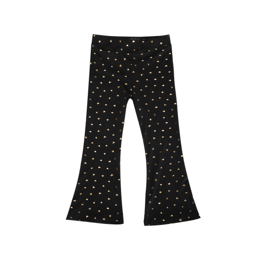 Liberté - Alma KIDS Flair Pants, 22149 - Black Gold Heart
