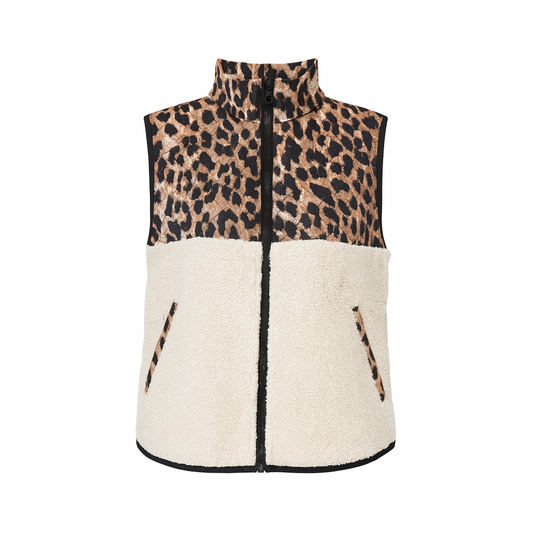 Liberté - Teddy Leo Vest, 22173 - Lux Leo Creme Black