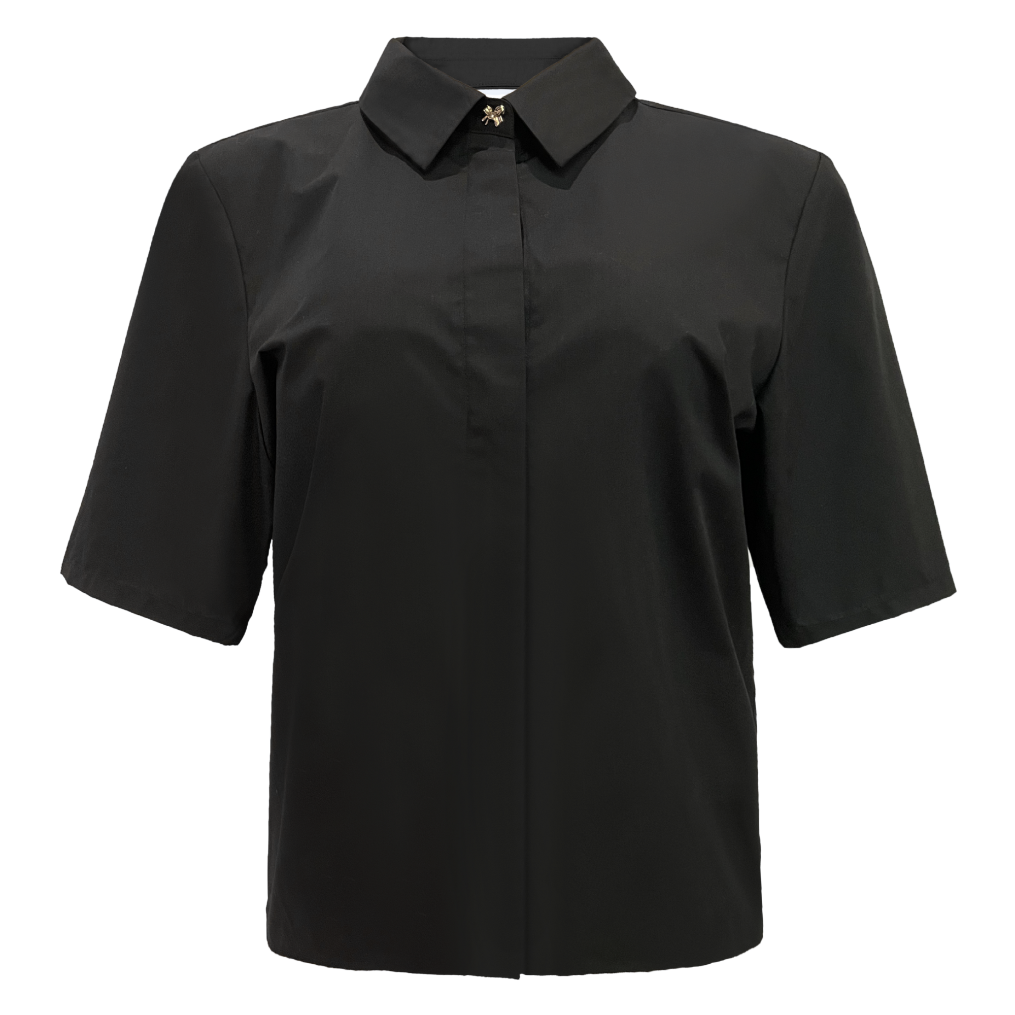 Liberté - Bobo SS Bow Shirt, 22180 - Black