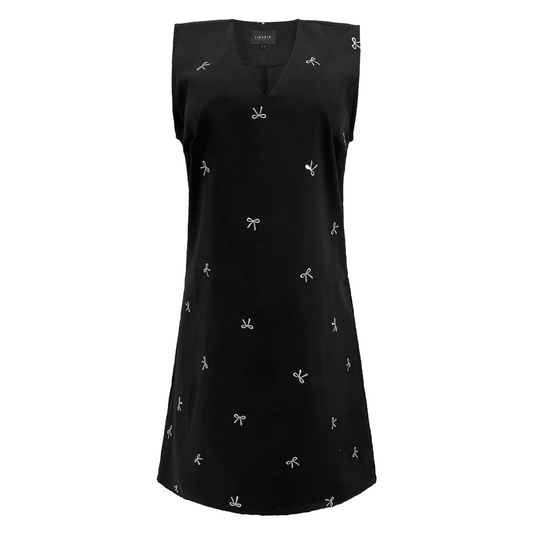 Liberté - Spir Spencer Dress, 22188 - Black Small Bows