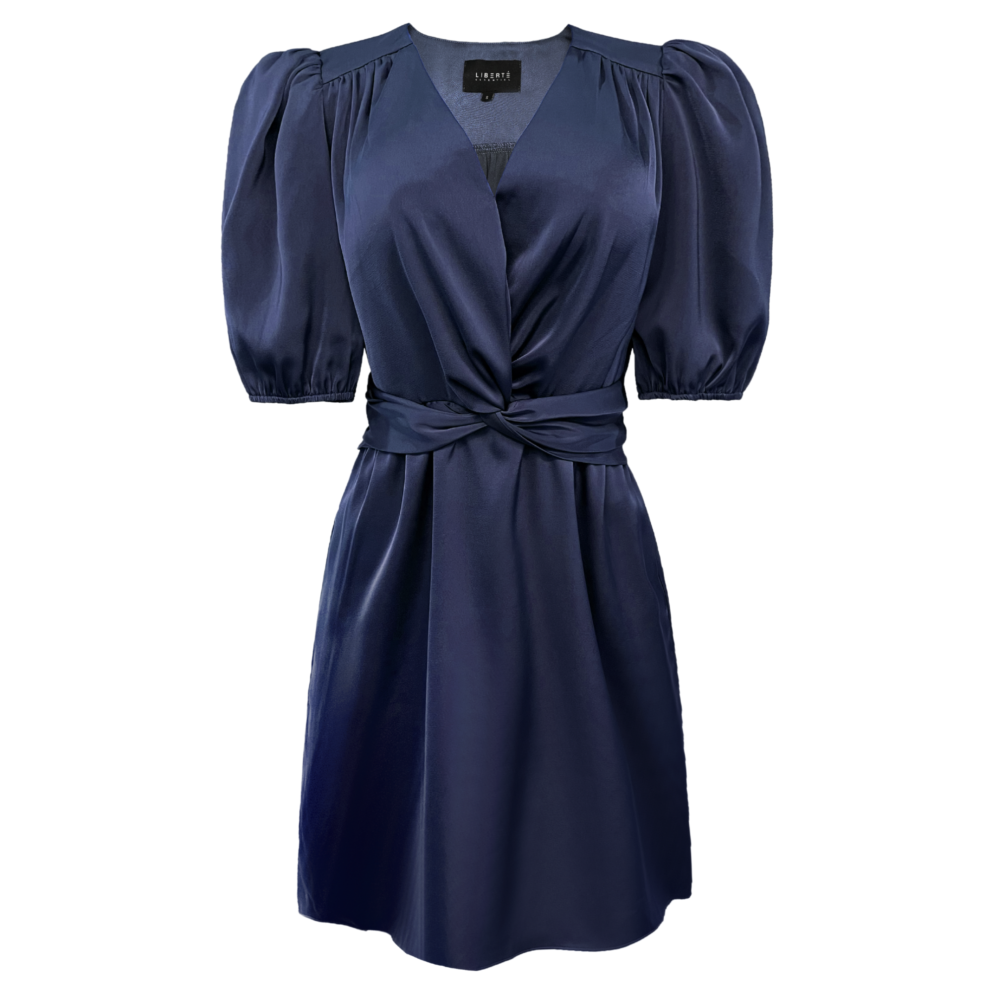 Liberté - Tiki SS Twist Dress, 22206 - Midnight Navy