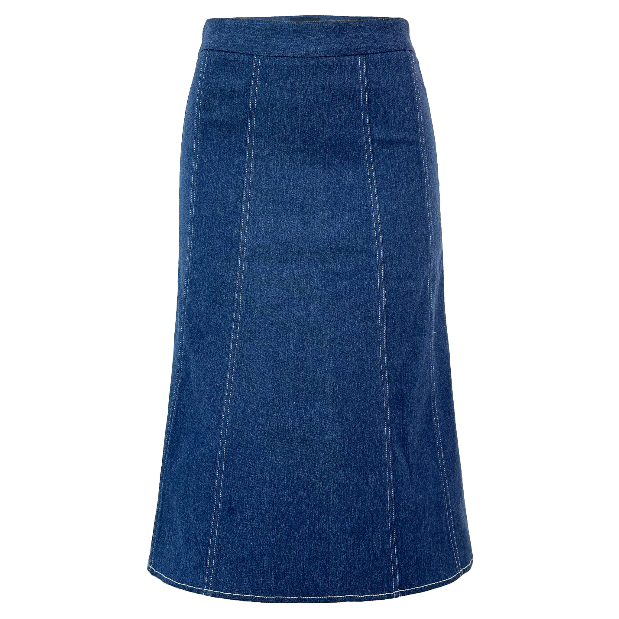 Liberté - Asta Ashape Skirt, 22248 - Blue Denim