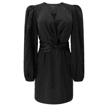 Liberté - Tiki LS Twist Dress, 22264 - Black Diamond