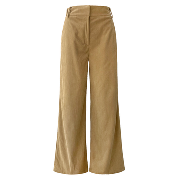 Liberté - Corduroy Wide Pants, 22303 - Sand