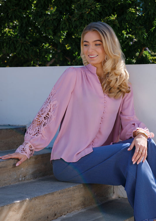 Liberté - Rigmor LS Blouse, 22307 - Rosa