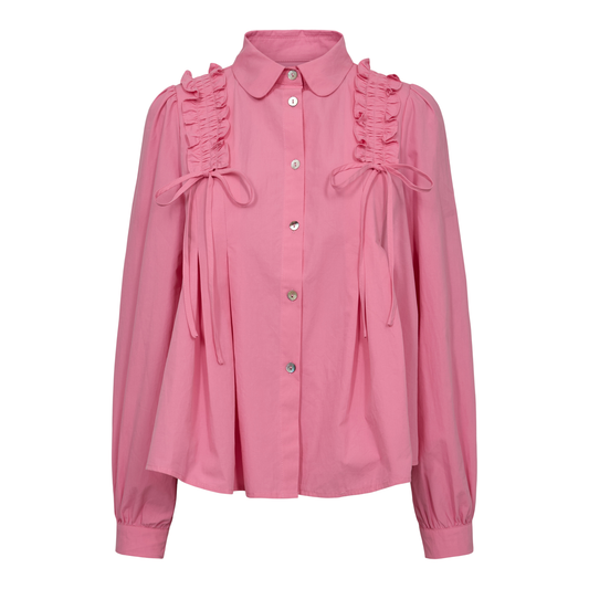 Liberté - Fie LS Frill Shirt, 22308 - Pink