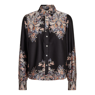 Liberté - Wennise LS Shirt, 22341 - Black Paisley