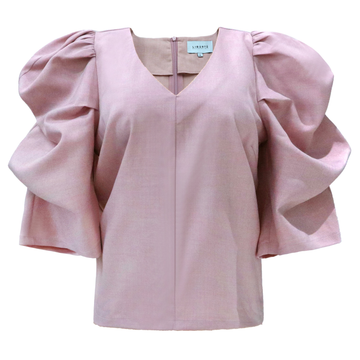 Liberté - Winnie Vneck Blouse, 22358 - Dusty Rose