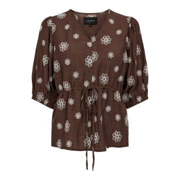 Liberté - Fia SS Blouse, 22391 - Brown