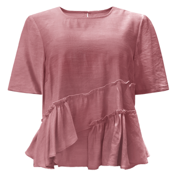 Liberté - Fie Frill Blouse, 22392 - Rosa