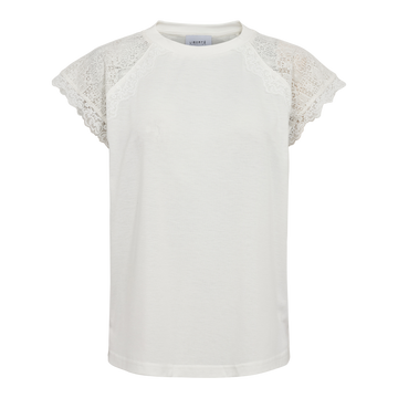 Liberté - Milla Lace T-shirt, 22406 - White