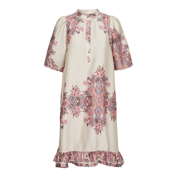 Liberté - Wennise SS Frill Dress, 22418 - Pink Paisley