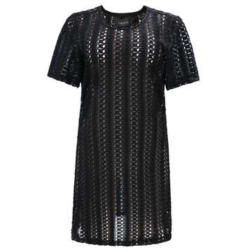 Liberté - Croc T-shirt Dress SS, 22450 - Black