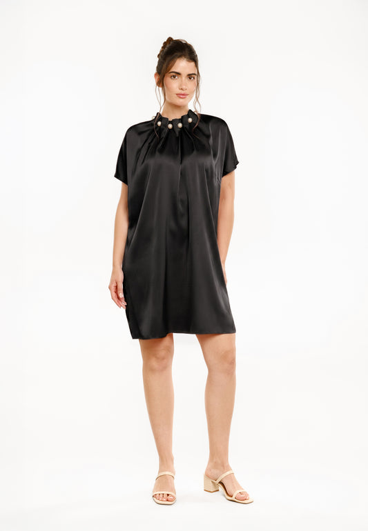 Liberté - Pip SS Pearl Dress, 22455 - Black