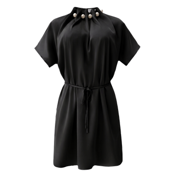 Liberté - Pip SS Pearl Dress, 22455 - Black