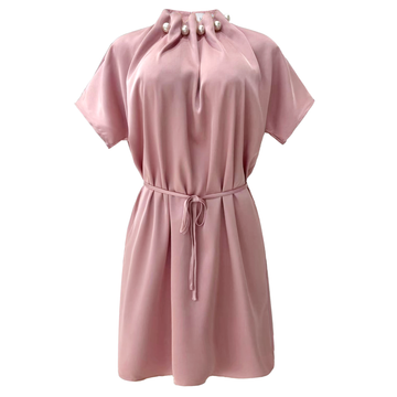 Liberté - Pip SS Pearl Dress, 22455 - Rosa