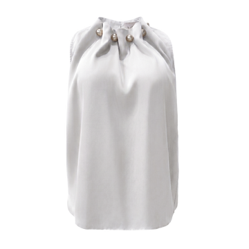 Liberté - Pip SL Pearl Top, 22456 - Offwhite