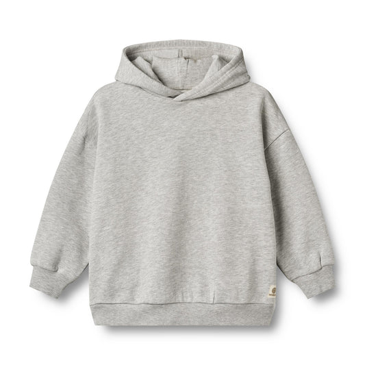 Wheat x Pernille Teisbæk - Hoodie Bonno - Grey Melange