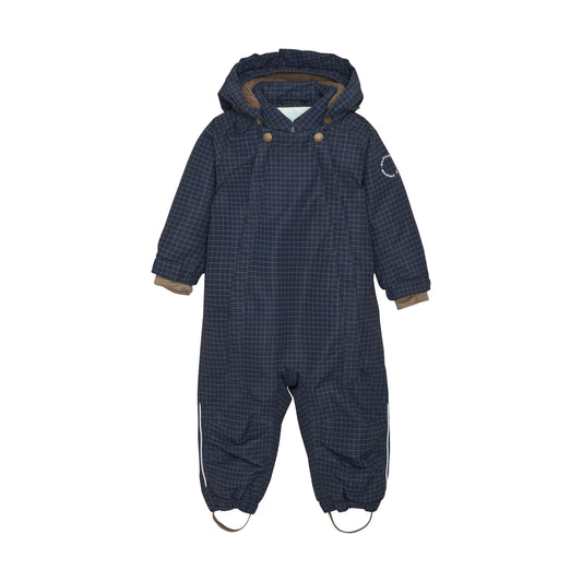 EN FANT - Baby Snowsuit AOP, 240203 - Parisian Night