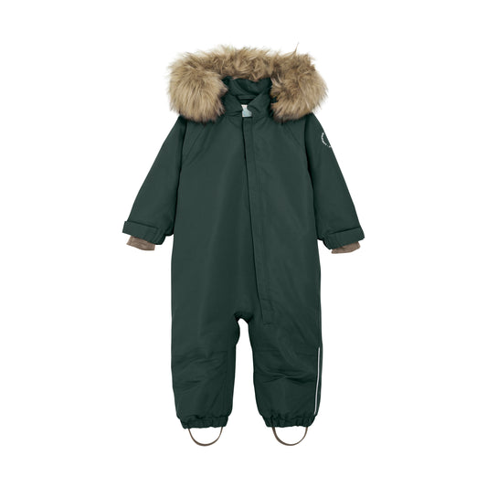 EN FANT - Baby Snowsuit W. Fake Fur, 240205 - Green Gables