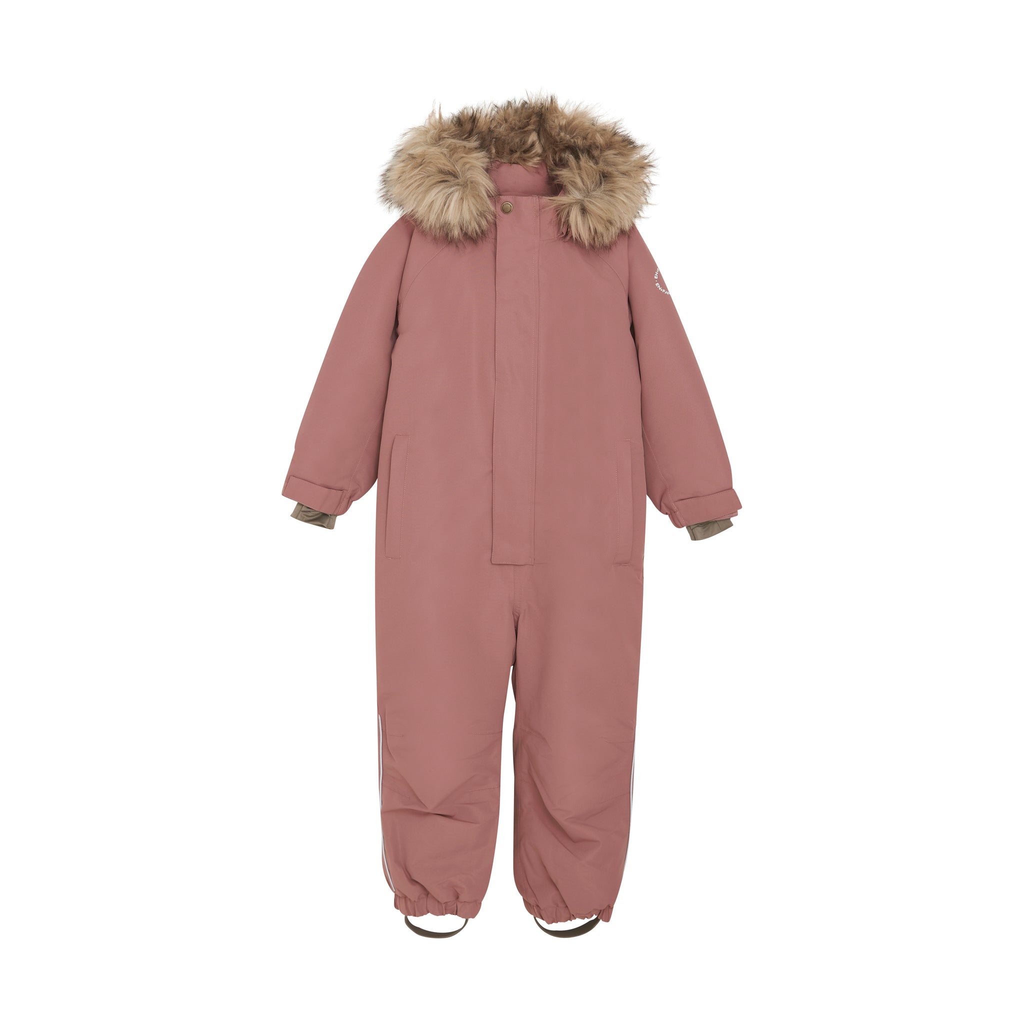 EN FANT - Snowsuit W. Fake Fur, 240221 - Burlwood