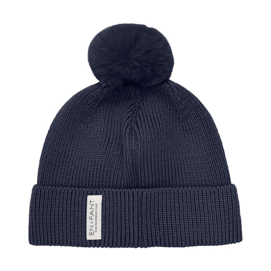 EN FANT - Beenie Merino W. Fake Fur, 240255 - Parisian Night