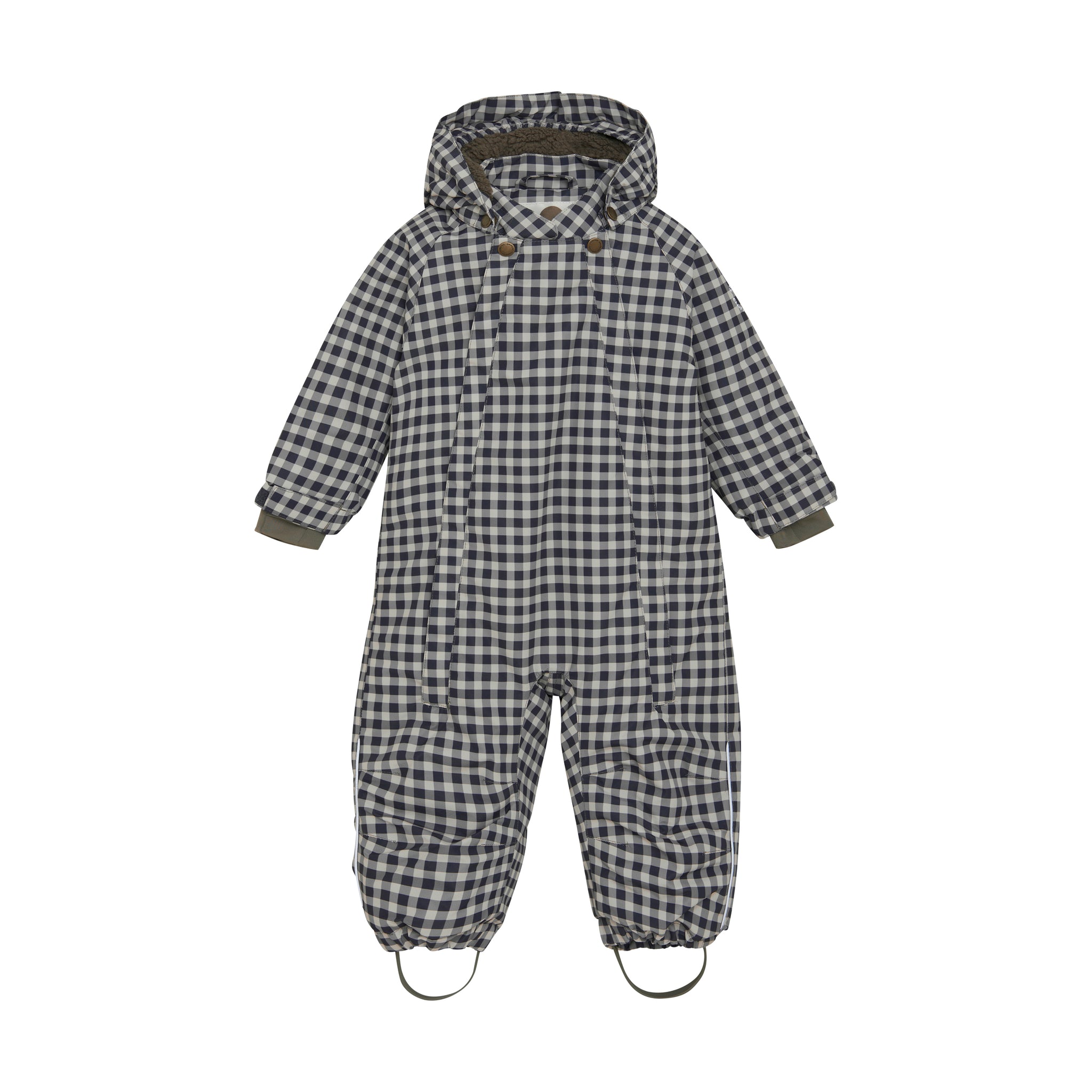 EN FANT - Baby Snowsuit AOP, 240311 - Ebony