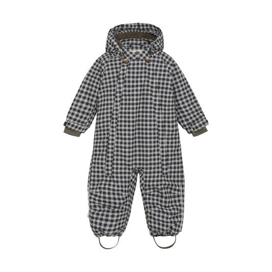 EN FANT - Baby Snowsuit AOP, 240311 - Ebony