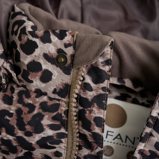 EN FANT - Jacket Quilt AOP, 240338 - Pine Bark Leo
